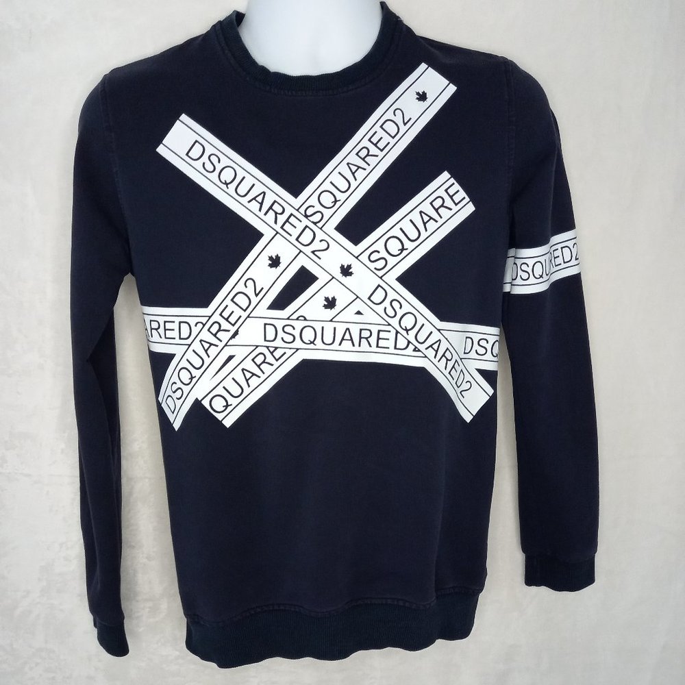 Dsquared2 Canada Italy Blue Sweatshirt (S)